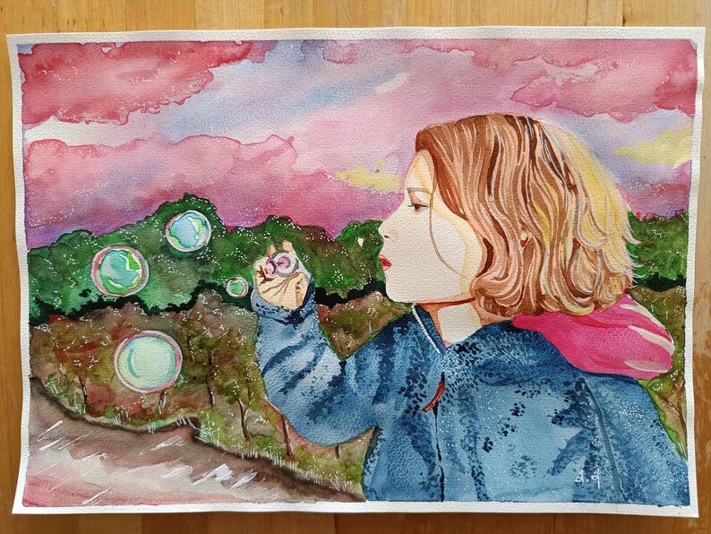 Lune et animo objet art